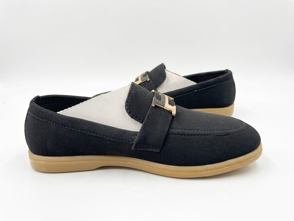 Men's Suede Buckle Loafers – Classic Slip-On Driving Shoes in Tan